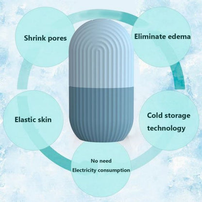 Reusable Facial Ice Mold Roller — Cooling Skin Refresh Tool