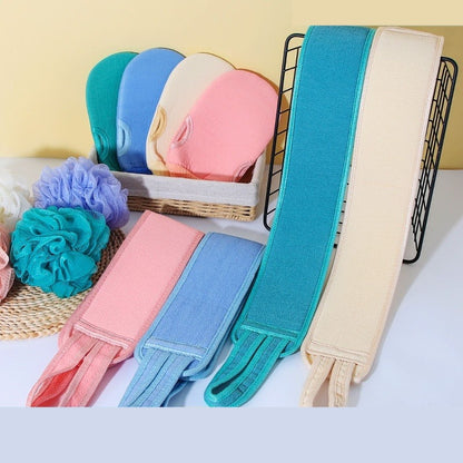 Everything Shower Exfoliation Trio — Body Glove, Back Scrubber & Bath Sponge